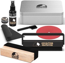 Vinyl Record Cleaning Kit with Brush Cleaner Stylus Cleaning Gel Complete velvet