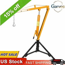 New Hydraulic Pickup Truck Crane 1000lb Hitch Mounted 360 Swivel