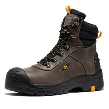 ROCKROOSTER 6" Waterproof Composite Toe Work Boots for Men, EH Safety Boot