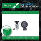 Fuel Pump fits MG MGZT-T 2.5 In tank 01 to 05 25K4F Lucas WFX101471 Quality New