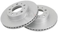 2X A.B.S. Bremsscheibe 15933 FüR 745 760 Volvo 744 704 740 765 764 Turbo Diesel
