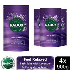Image of Radox Mineral Therapy Bath Salts Sleep Aromatherapy with Lavender & Ylang, 900g