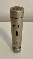 Behringer C-2 microphone cardioid condenser studio recording XLR C2 w/ XLR cable