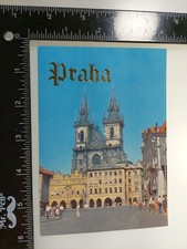 Postcard Church of Our Lady before Týn Prague Czech Republic