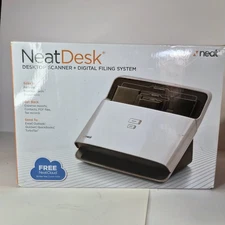 Neat Desk ND-1000 Desktop Document Organizer Filing Scanner  USB See Description