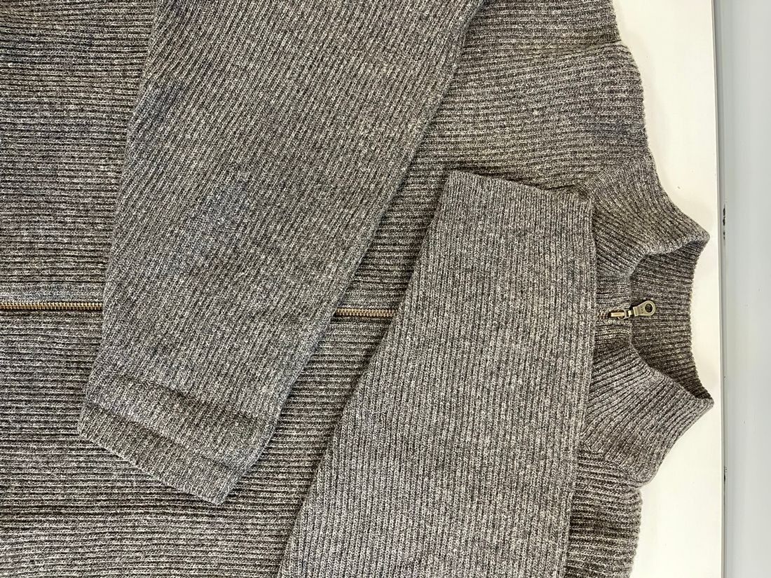 Patagonia 90s Wool Driver's Knit Charcoal Gray XL Used From Japan thumbnail 5