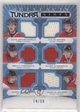 2015-16 Artifacts Tundra Sixes Blue 14/99 Alex Pietrangelo Brett Connolly a6i
