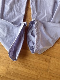 NEW Victoria's Secret PINK Parachute Cargo Pants Womens Medium Purple