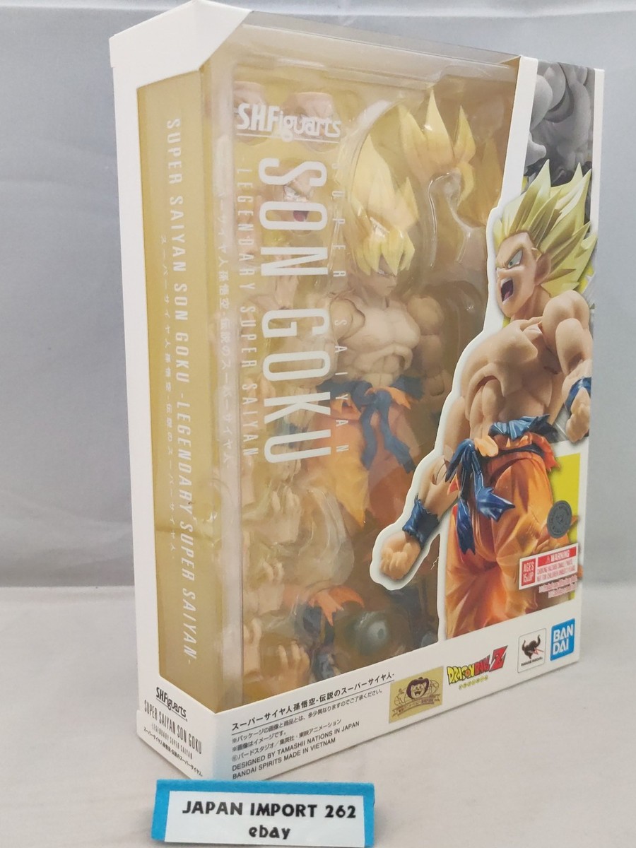 SUPER SAIYAN SON GOKU フィギュア 約10cm Super Saiyan Son Goku - Legendary Dragon Ball Z action figure S.H.