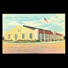 Alabama Maxwell Field Cadet Mess Hall Dining Room Vintage Unposted Postcard