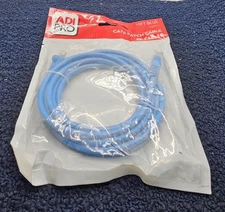 ADI PRO 0E-C6BL10: CAT6 Patch Cable, 10' (3m), Blue