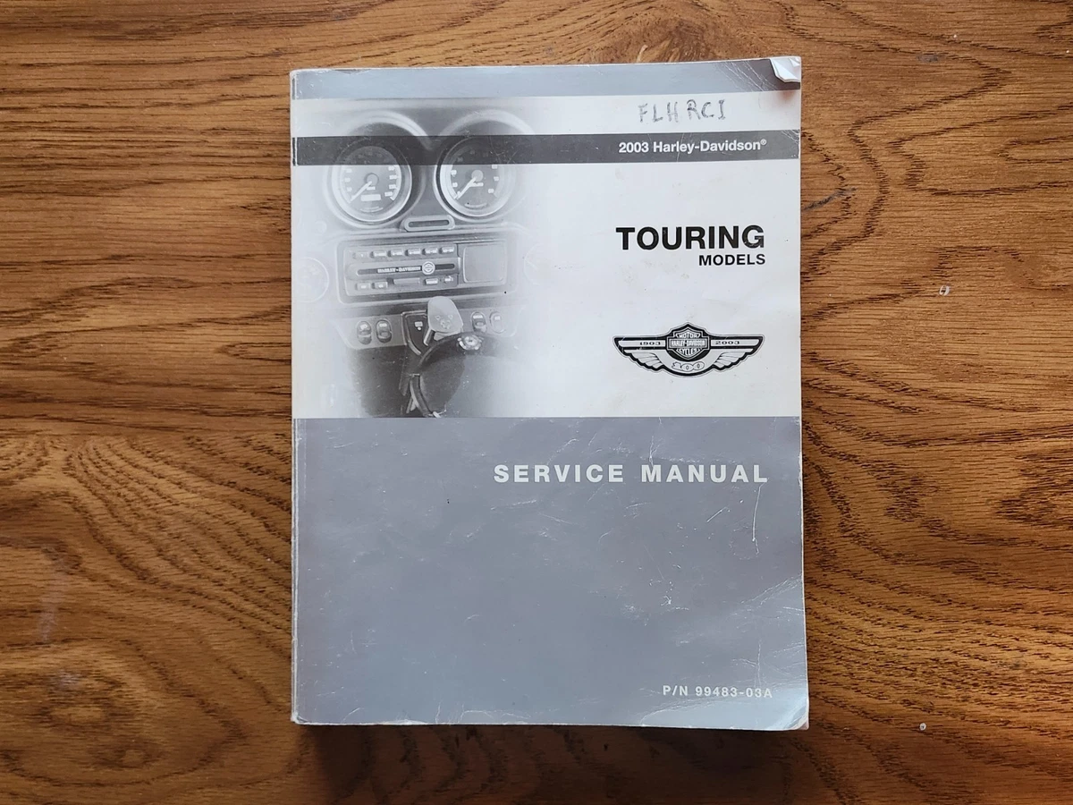 25+ Harley-Davidson Motorcycle Manuals and Literature 2003 2003