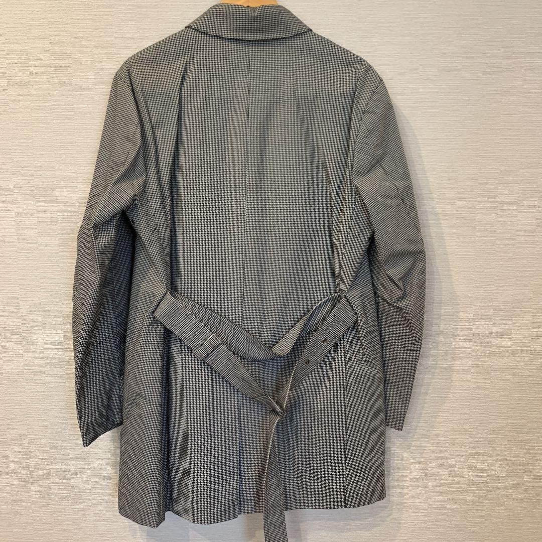 Burberry Black Label Houndstooth Coat Size L Vintage rare Men's From Japan thumbnail 12