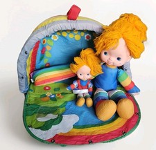 Vintage 1983 Rainbow Brite Doll Set with Original Hallmark Rainbow Case