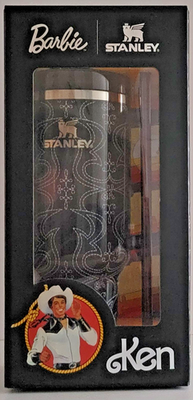 #ad Stanley X Barbie 80s Western Ken Quencher 40 oz New; Sealed Box $39.00