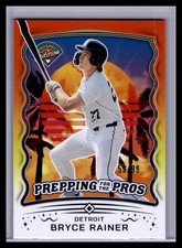 2025 Panini Prospect Edition - Bryce Rainer #2 Prepping for the Pros Purple /99