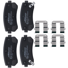 4x Bremsbeläge Hinten For Hyundai Accent i20 i30 ix35 Kia Rio Sportage 41.1mm
