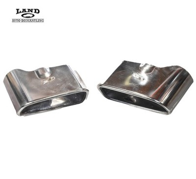 Mercedes R230 SL-Class Passenger Driver Left Right Muffler Exhaust Tip Set 09-12