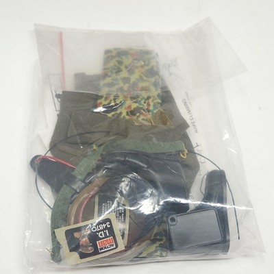 Vintage Palitoy Action Man Talking Commander Accessory Set - Rare ID Card 34870