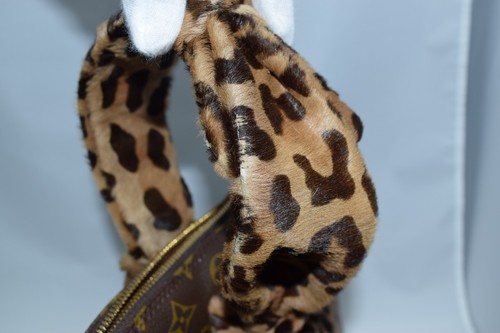 Louis Vuitton Alma Handbag Azzedine Alaia Monogram Leopard Bag M99032 - Picture 7 of 12
