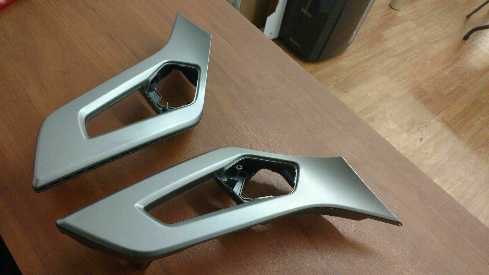 LAMBORGHINI AVENTADOR INTERIOR DOOR HANDLE RECESS SET OEM 470867158A 470867172A 