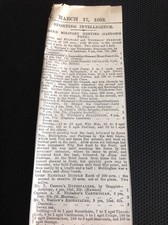 J1-1-2 Article Grand Military Meeting Sandown Park 14th Hussars Race Results