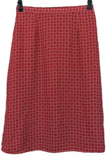 SK03183- NEW TALBOTS Women's Polyester A-Line Skirt Geometric Multicolor Size 6P
