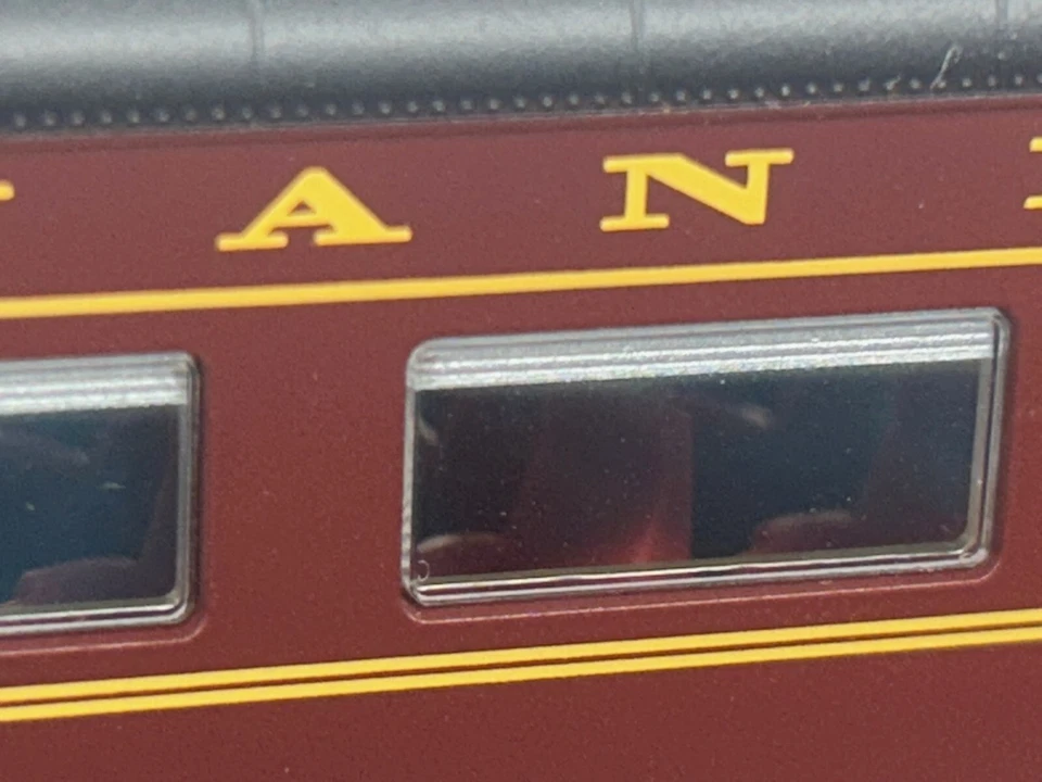 PENNSYLVANIA  PARLOR PASSENGER 2 Car Set - LEDs INTERIORS MTH HO Scale - NEW OOP - Image 3 of 4