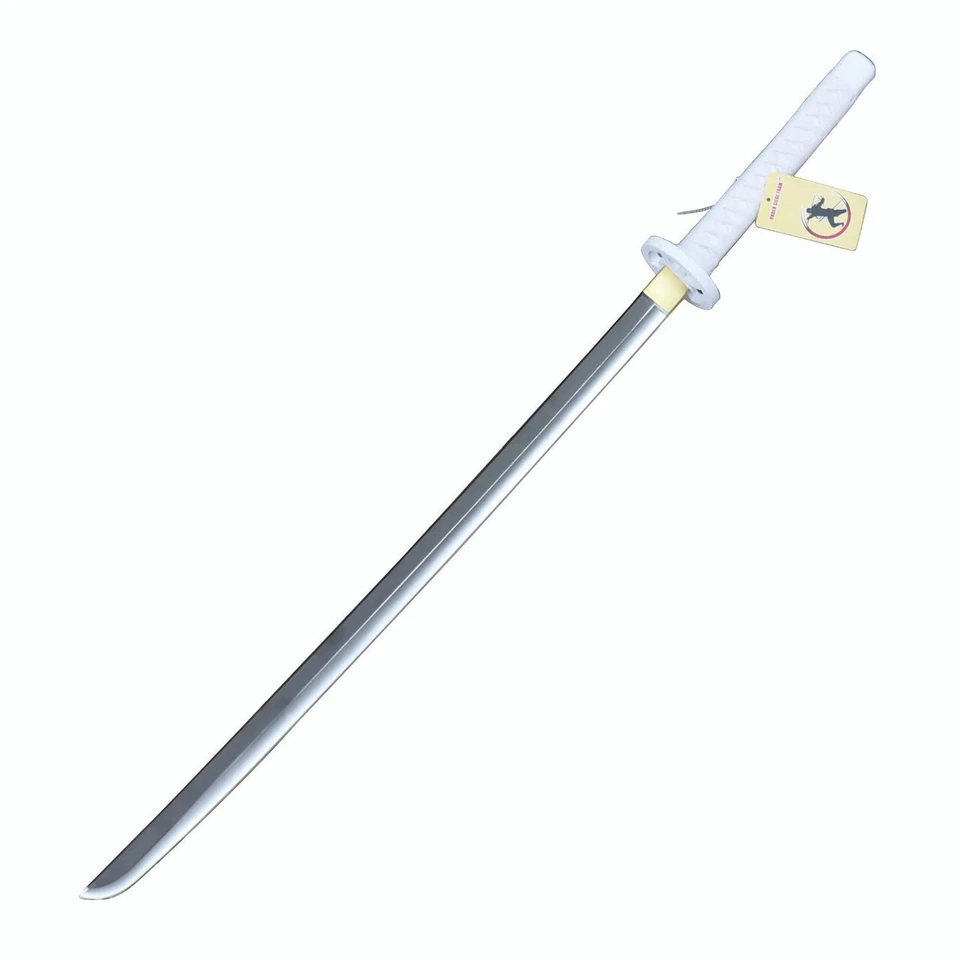 Espada Katana de Espuma Rukia Sode no Shirayuki 39" Blanca Anime Juegos con disfraces utilería Blanqueador Foto 2 de 4