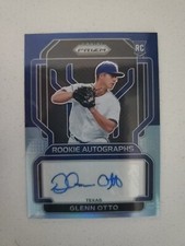 Glenn Otto 2022 Panini Prizm Rookie AUTOGRAPH Navy Blue Prizm RA-GO 23/25