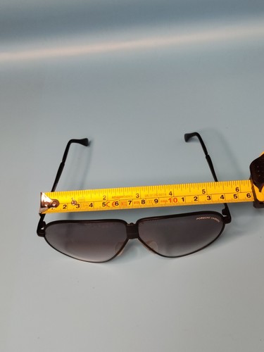 OCCHIALI DA SOLE VINTAGE 1A EDIZIONE CARRERA PORSCHE DESIGN PIEGHEVOLI NERI G... - Picture 4 of 11