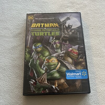 BATMAN VS TEENAGE MUTANT NINJA TURTLES New Sealed DVD