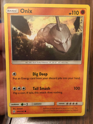 basic onix pokemon card Pokemon - Sword & Shield - Battle Styles - Onix - 068/163