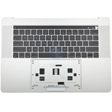 Grade A Silver US Keyboard TopCase Battery A1820 for Macbook Pro A1707 2016 2017