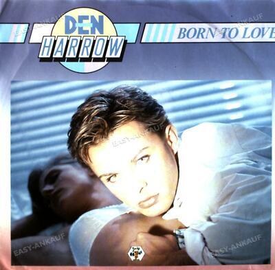 Den Harrow - Born To Love 7in 1988 (VG+/VG+) '