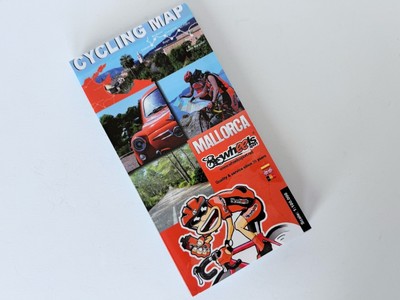 Mallorca Waterproof Durable Cycling Bicycle Touring Map