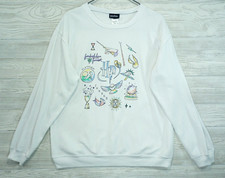 Harry Potter Sweatshirt Large Pastel Icons Symbols Pullover 2019 Jerry Leigh HP