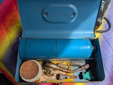 Vintage Bernzomatic propane torch kit 1950s