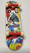 Vintage Tech Deck Fingerboard Steve Steadham Skate Industries Toy Skateboard