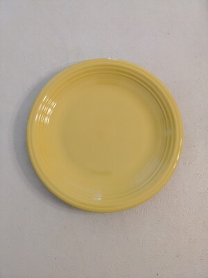 Gibson Everyday Designs Main Street Yellow Dinner Plate 11''  2 Available New