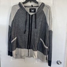 DKNY JEANS HOODED SWEATSHIRT