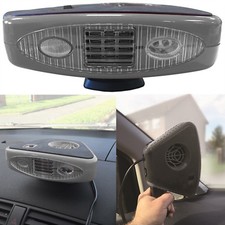 12v Dash Mount & Hand Portable Hot & Cold Car Heater Fan & Defroster NEW VERSION