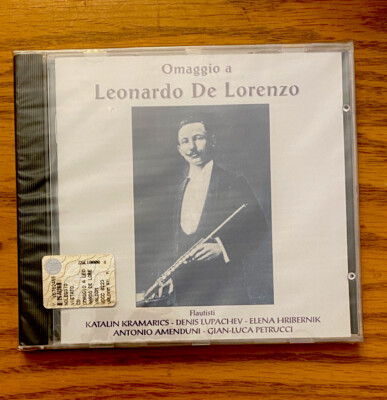 LEONARDO DE LORENZA Omaggio A CD Flute NEW SEALED