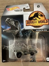HOT WHEELS: JURASSIC WORLD DOMINION  VELOCIRAPTOR BETA  NEW  SEALED  4/6