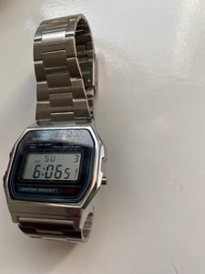 casio a158w water resistant