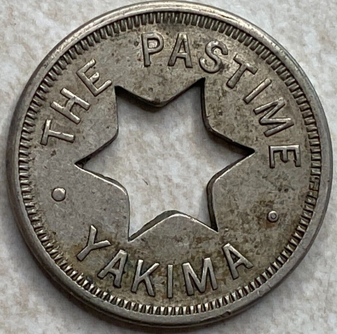 The Pastime Star Yakima WA Washington Arcade Slot Trade Token