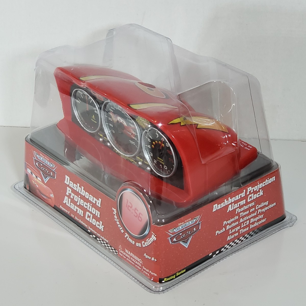 Disney Pixar World Cars Lightning Mcqueen Dashboard Projection