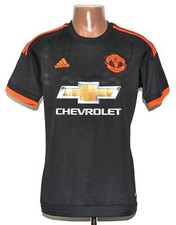 MANCHESTER UNITED 2015/2016 THIRD FOOTBALL SHIRT ADIDAS SIZE S ADULT