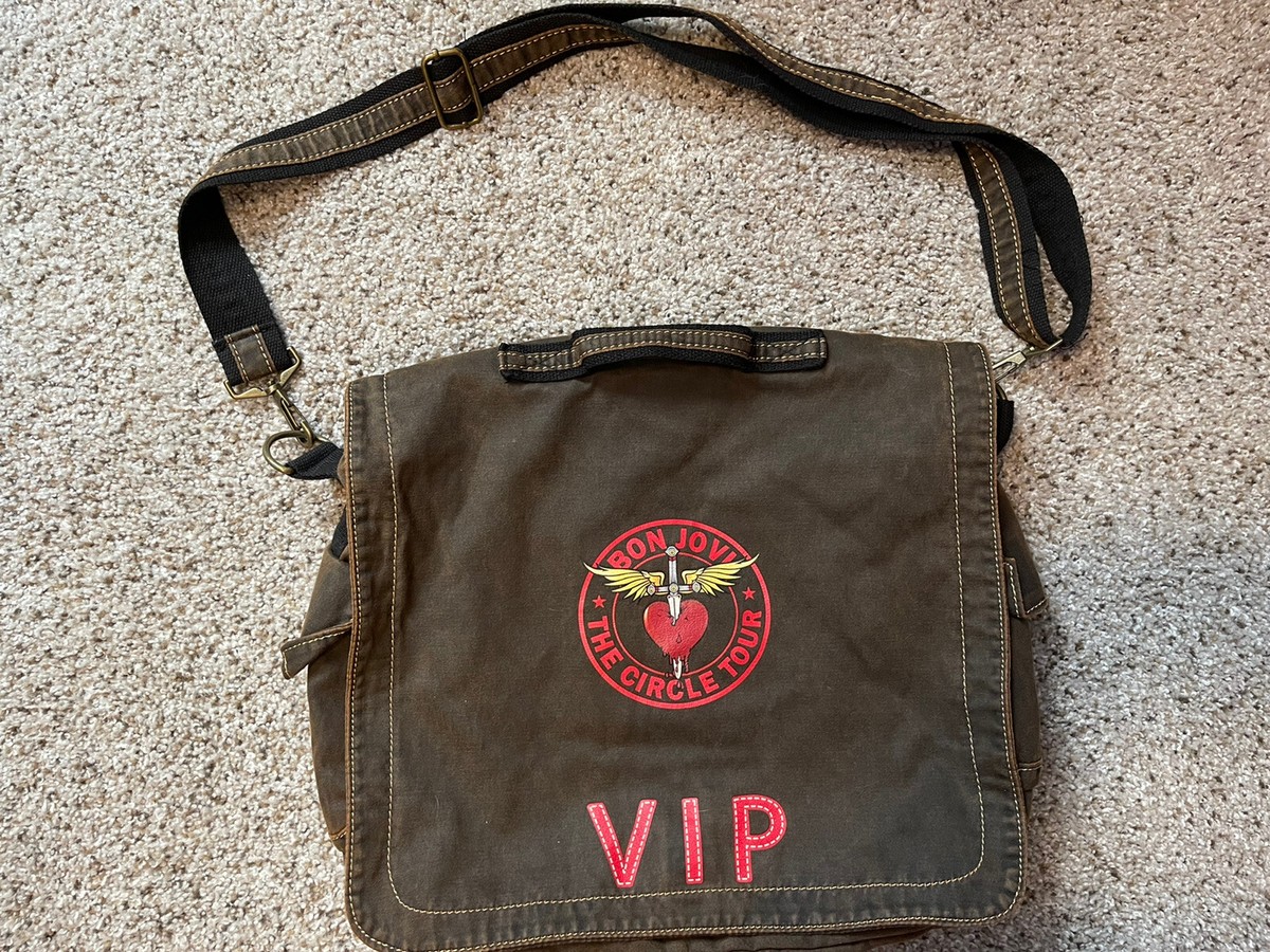 Bon Jovi The Circle Tour VIP Messenger Bag | eBay