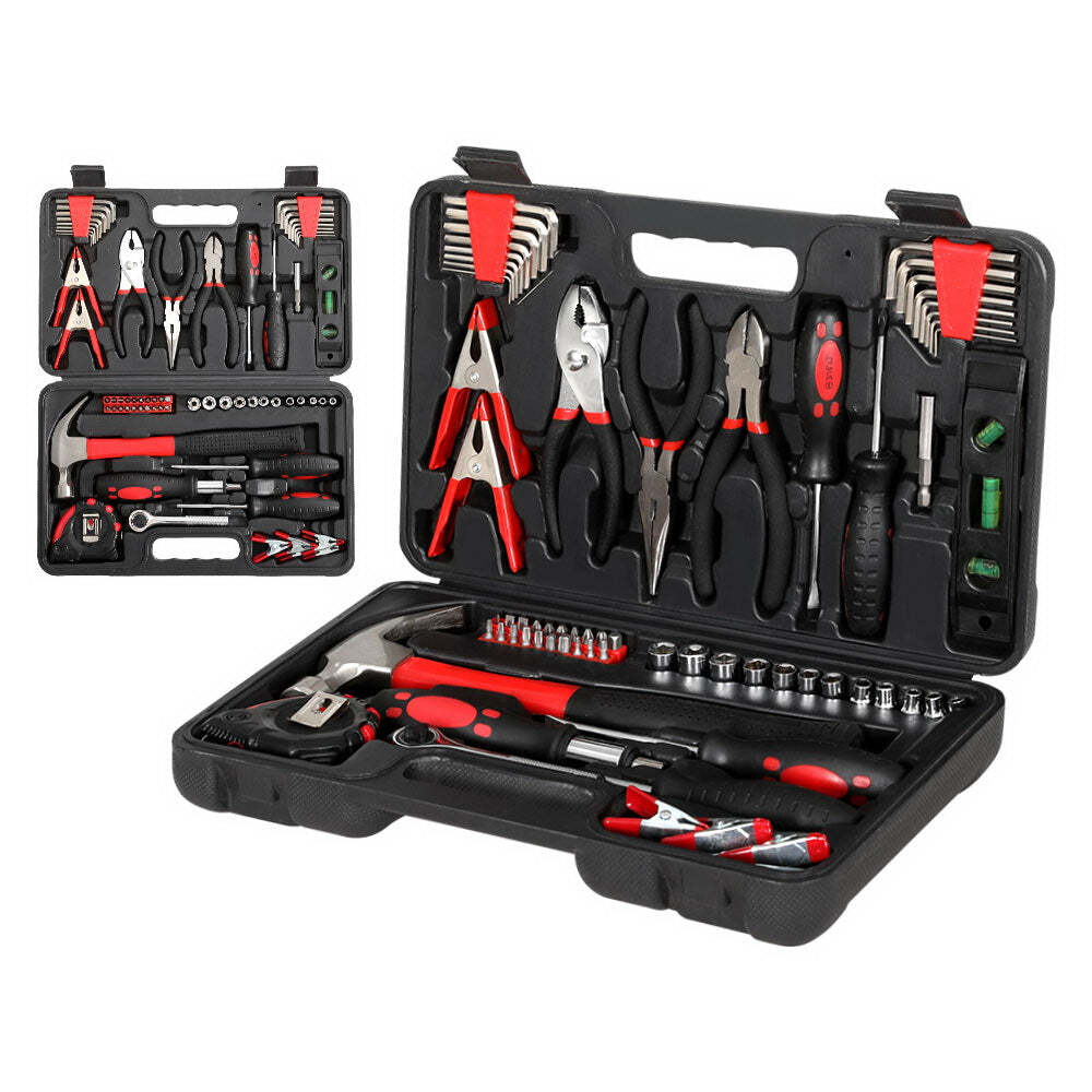 NNEDSZ 70pcs Tool Kit Set Box Household Toolbox Repair Hard Case Black
